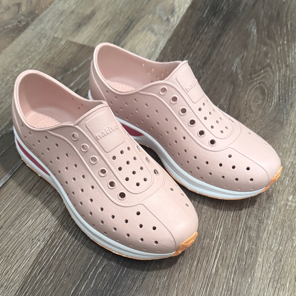 Native Blush Pink Slip-On Robbie Sneakers